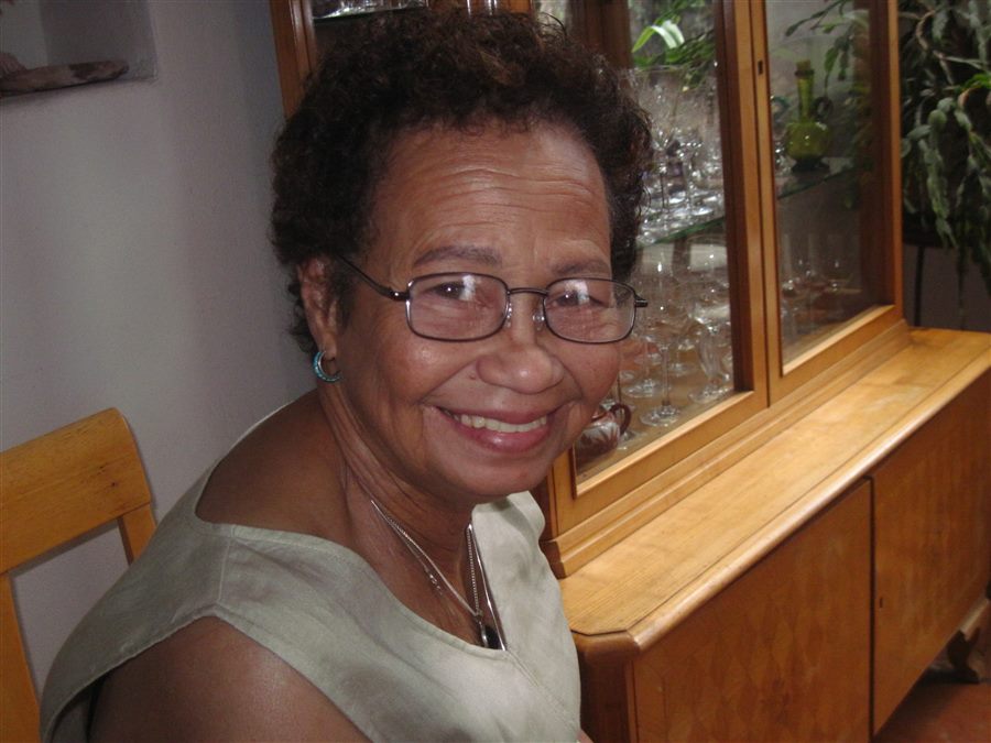 Portrait of Margaret, the maker behind Lucille's Boutique, smiling.